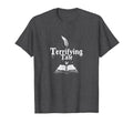 Halloween Literature Terrifying Tale T-Shirt - Minimalist Print for Adults - T-Shirt, Sweatshirt, Hoodie