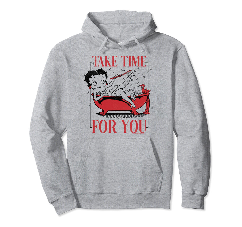 Betty Boop Take Time You Bath Time Hoodie - Streetwear Style for Adults - T-Shirt, Sweatshirt, Hoodie