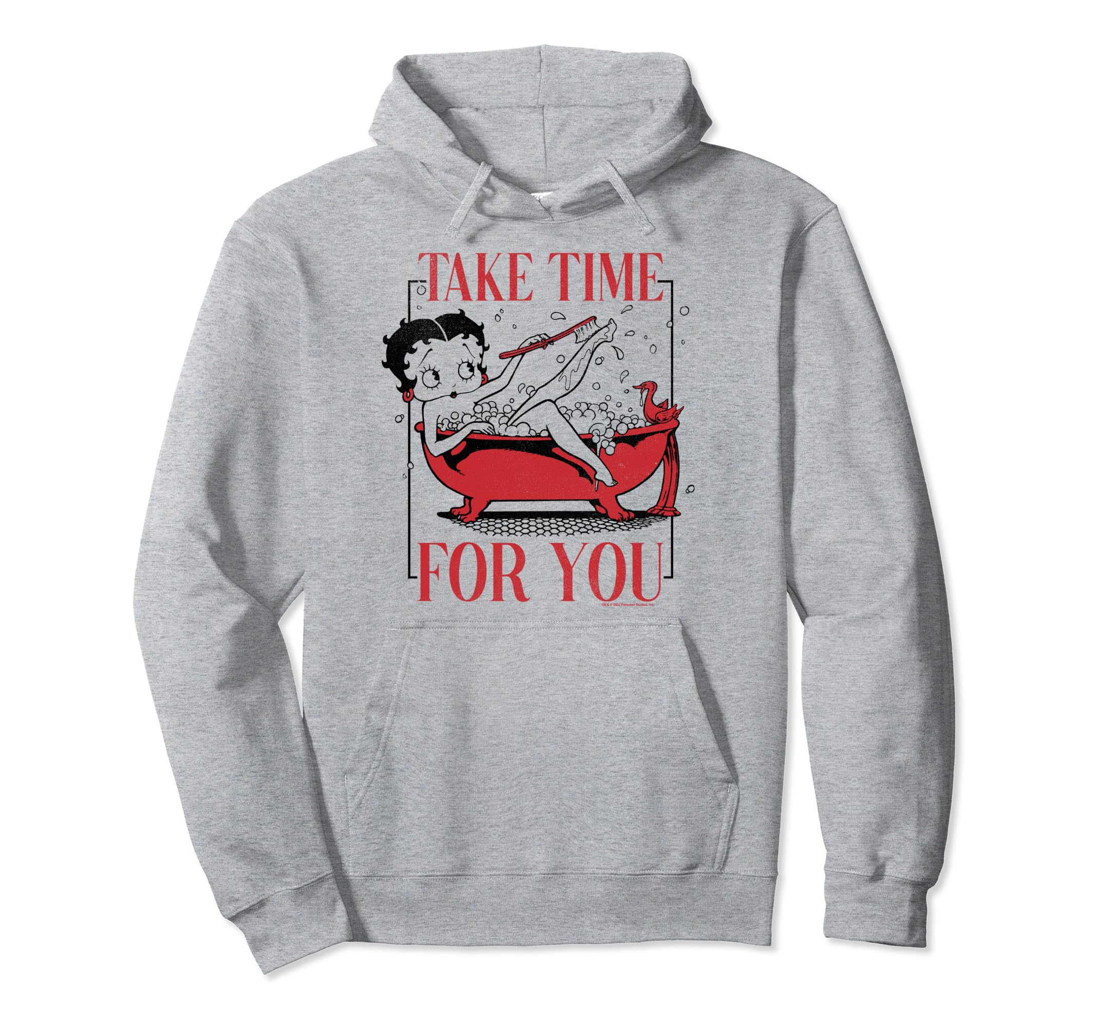 Betty Boop Take Time You Bath Time Hoodie - Streetwear Style for Adults - T-Shirt, Sweatshirt, Hoodie