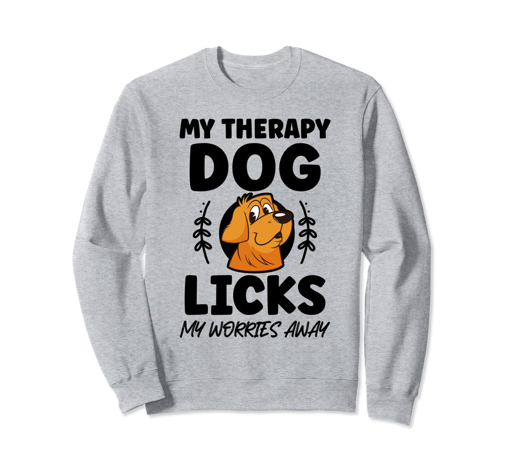 Therapy Dog Team Therapy Dog Mom Dad Sweatshirt - Minimalist Print Unisex - T-Shirt, Sweatshirt, Hoodie