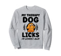 Therapy Dog Team Therapy Dog Mom Dad Sweatshirt - Minimalist Print Unisex - T-Shirt, Sweatshirt, Hoodie