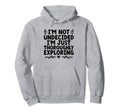 Overthinking Overthinker Funny Sarcasm Hoodie - Minimalist Print Men Women - T-Shirt, Sweatshirt, Hoodie