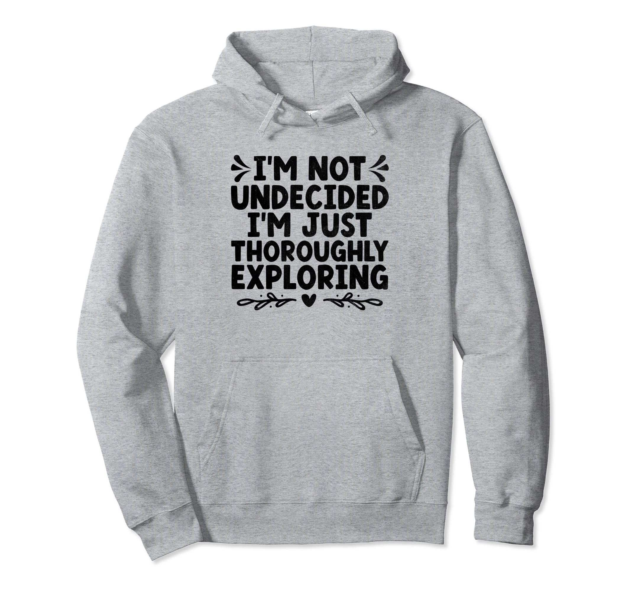 Overthinking Overthinker Funny Sarcasm Hoodie - Minimalist Print Men Women - T-Shirt, Sweatshirt, Hoodie