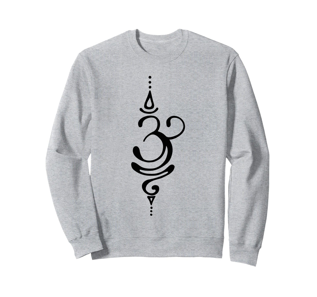 Inspirational Breathe Symbol Yoga Sweatshirt - Streetwear Style Unisex - T-Shirt, Sweatshirt, Hoodie
