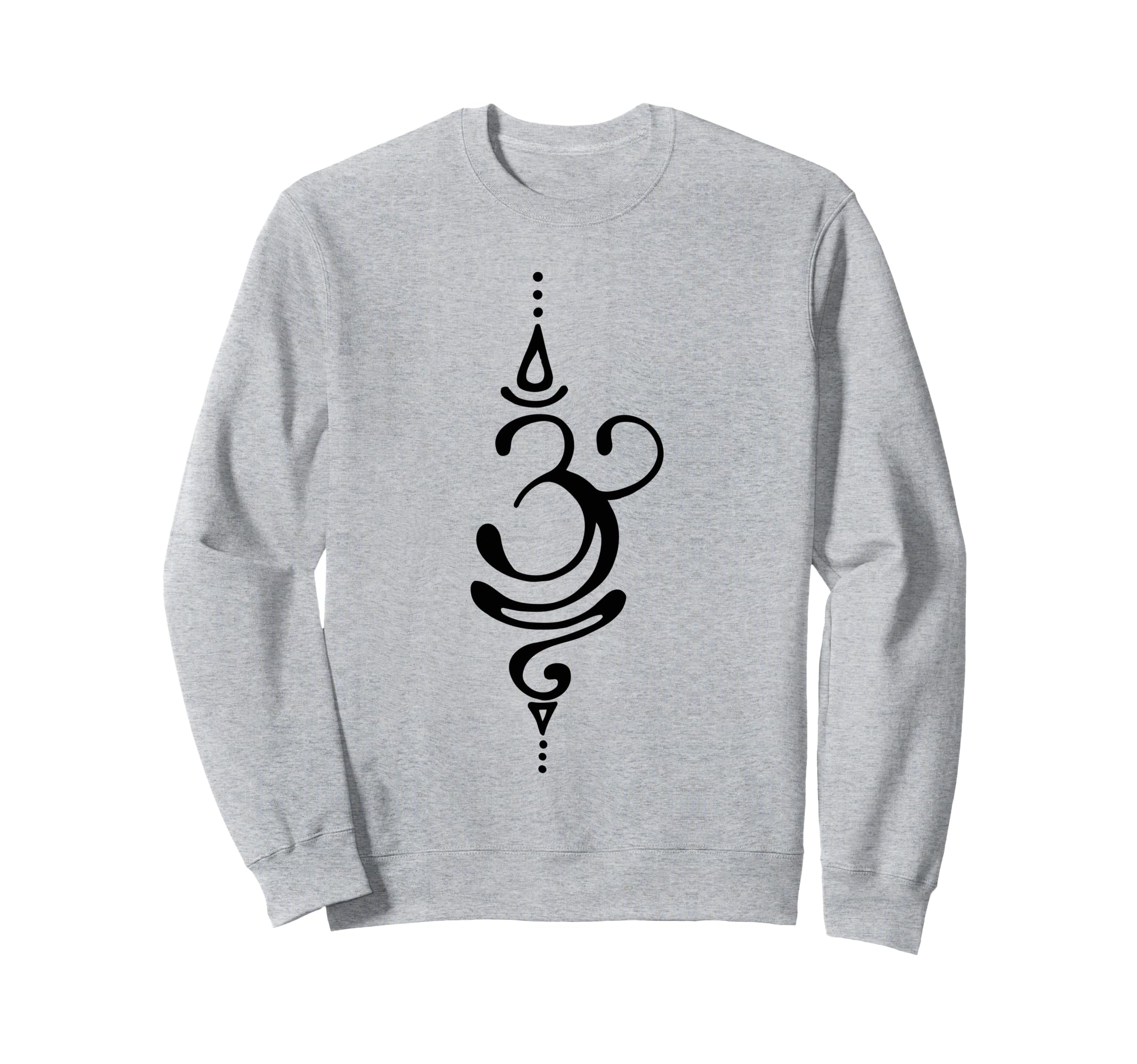 Inspirational Breathe Symbol Yoga Sweatshirt - Streetwear Style Unisex - T-Shirt, Sweatshirt, Hoodie