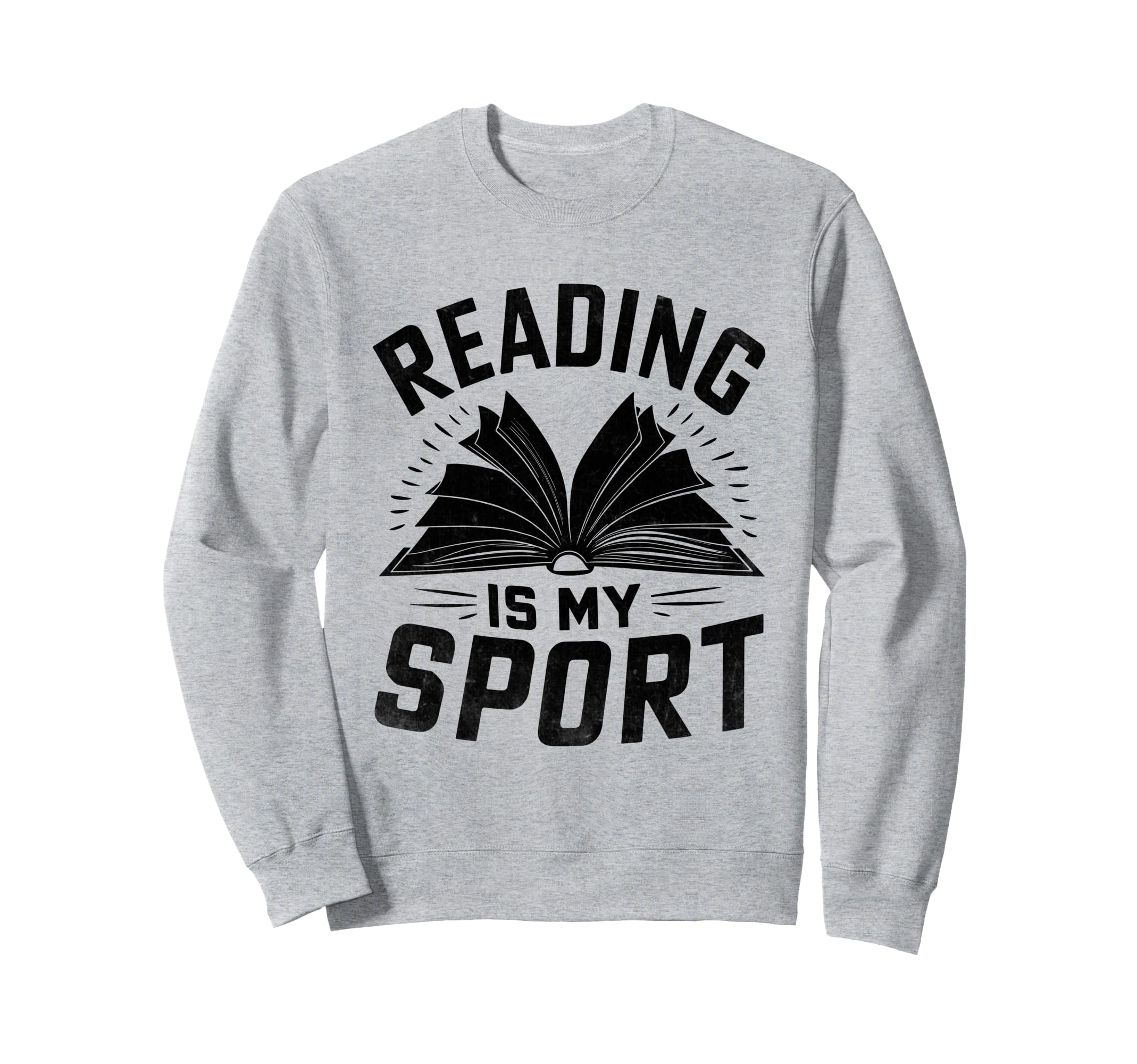 Reading Is My Sport Library Book Sweatshirt - Aesthetic Graphic Men Women - T-Shirt, Sweatshirt, Hoodie