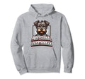 Sophisticated Overthinker Dog Lover Hoodie - Novelty Apparel for Adults - T-Shirt, Sweatshirt, Hoodie
