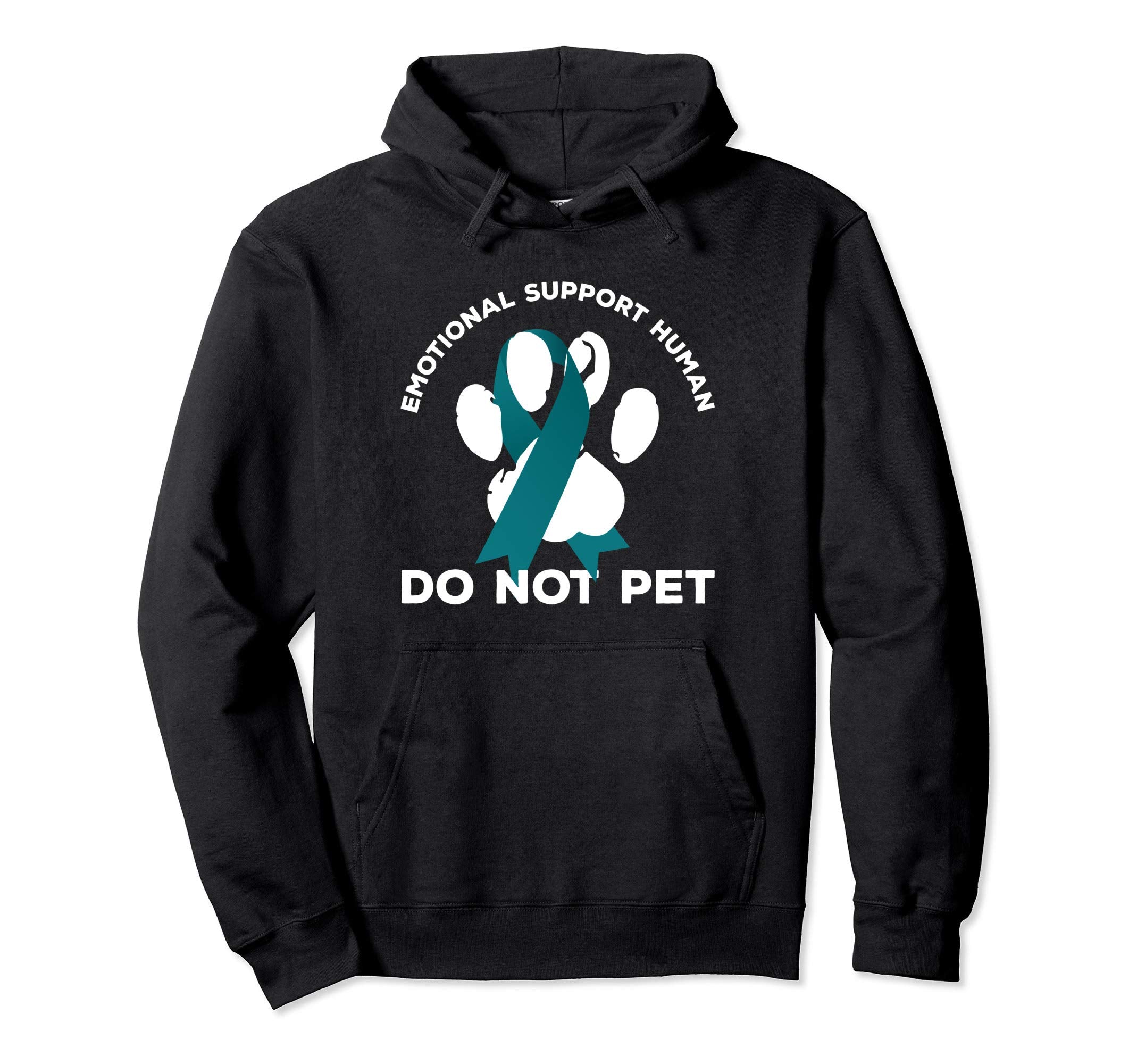 Ptsd Emotional Support Human Hoodie - Aesthetic Graphic Unisex - T-Shirt, Sweatshirt, Hoodie