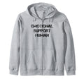 Emotional Support Human Co T-Shirt - Unique Graphic for Adults - T-Shirt, Sweatshirt, Hoodie