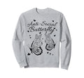 Anti Social Butterfly Simple Sweatshirt - Graphic Print for Adults - T-Shirt, Sweatshirt, Hoodie
