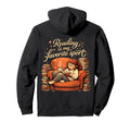 Reading Is My Favorite Sport Book Hoodie - Fun Novelty Design for Adults - T-Shirt, Sweatshirt, Hoodie
