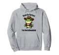 Hold Partner Im Overstimulated Western Hoodie - Minimalist Print Unisex - T-Shirt, Sweatshirt, Hoodie