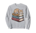 Fantasy Drama Tragedy Cat Book Lover Sweatshirt - Custom Art Print Unisex - T-Shirt, Sweatshirt, Hoodie