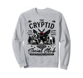 Cryptid Social Club Bigfoot Mothman Sweatshirt - Graphic Print for Adults - T-Shirt, Sweatshirt, Hoodie