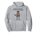 Hold Partner Im Overstimulated Cowboy Hoodie - Unique Graphic for Adults - T-Shirt, Sweatshirt, Hoodie