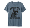 Certified Overthinker Funny T-Shirt - Casual Everyday Wear Men Women - T-Shirt, Sweatshirt, Hoodie