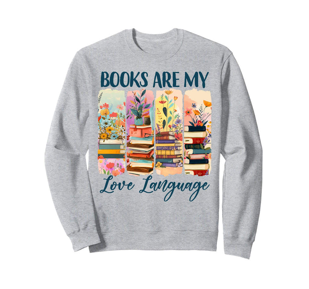 Book Lover Reading Brushstroke Books Are Sweatshirt - Graphic Print Unisex - T-Shirt, Sweatshirt, Hoodie