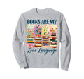 Book Lover Reading Brushstroke Books Are Sweatshirt - Graphic Print Unisex - T-Shirt, Sweatshirt, Hoodie