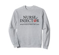 Nurse Injector Science Meets Self Sweatshirt - Minimalist Print Unisex - T-Shirt, Sweatshirt, Hoodie