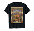 Reader Tarot Card Sleeping Cat Bookish T-Shirt - Streetwear Style Unisex - T-Shirt, Sweatshirt, Hoodie
