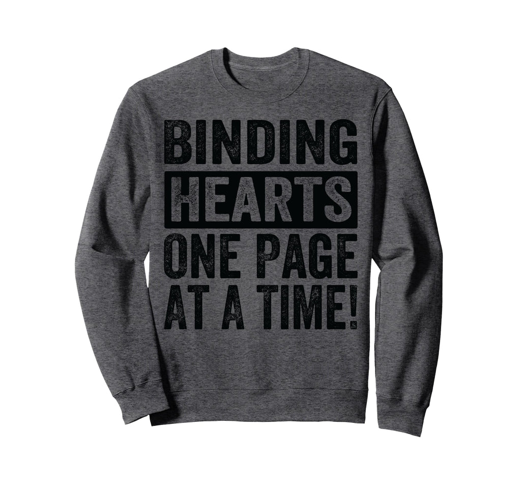 Binding Hearts One Page Time Sweatshirt - Custom Art Print Men Women - T-Shirt, Sweatshirt, Hoodie
