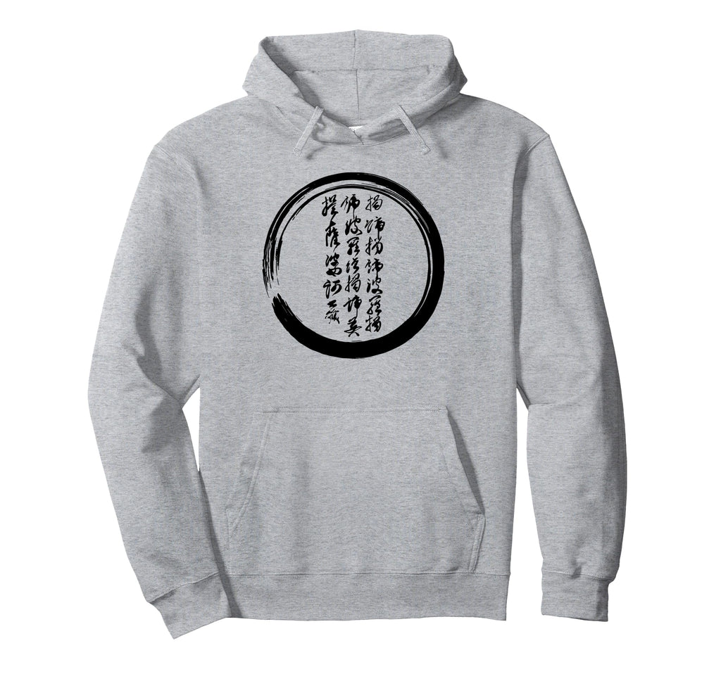 Meditation Enso Circle Mindfulness Hoodie - Aesthetic Graphic for Adults - T-Shirt, Sweatshirt, Hoodie