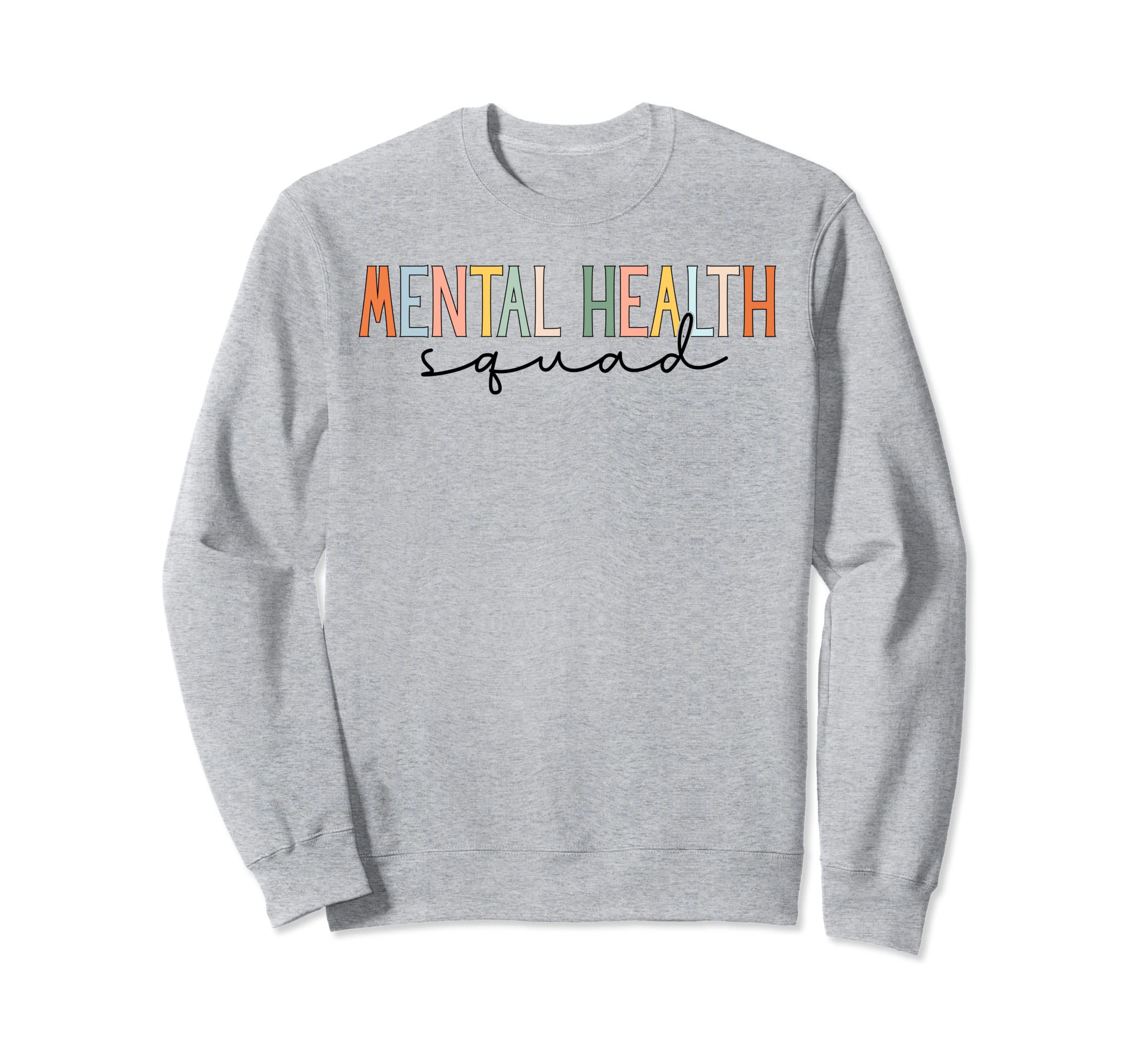 Mental Health Squad Brain Illness Sweatshirt - Trendy Graphic for Adults - T-Shirt, Sweatshirt, Hoodie