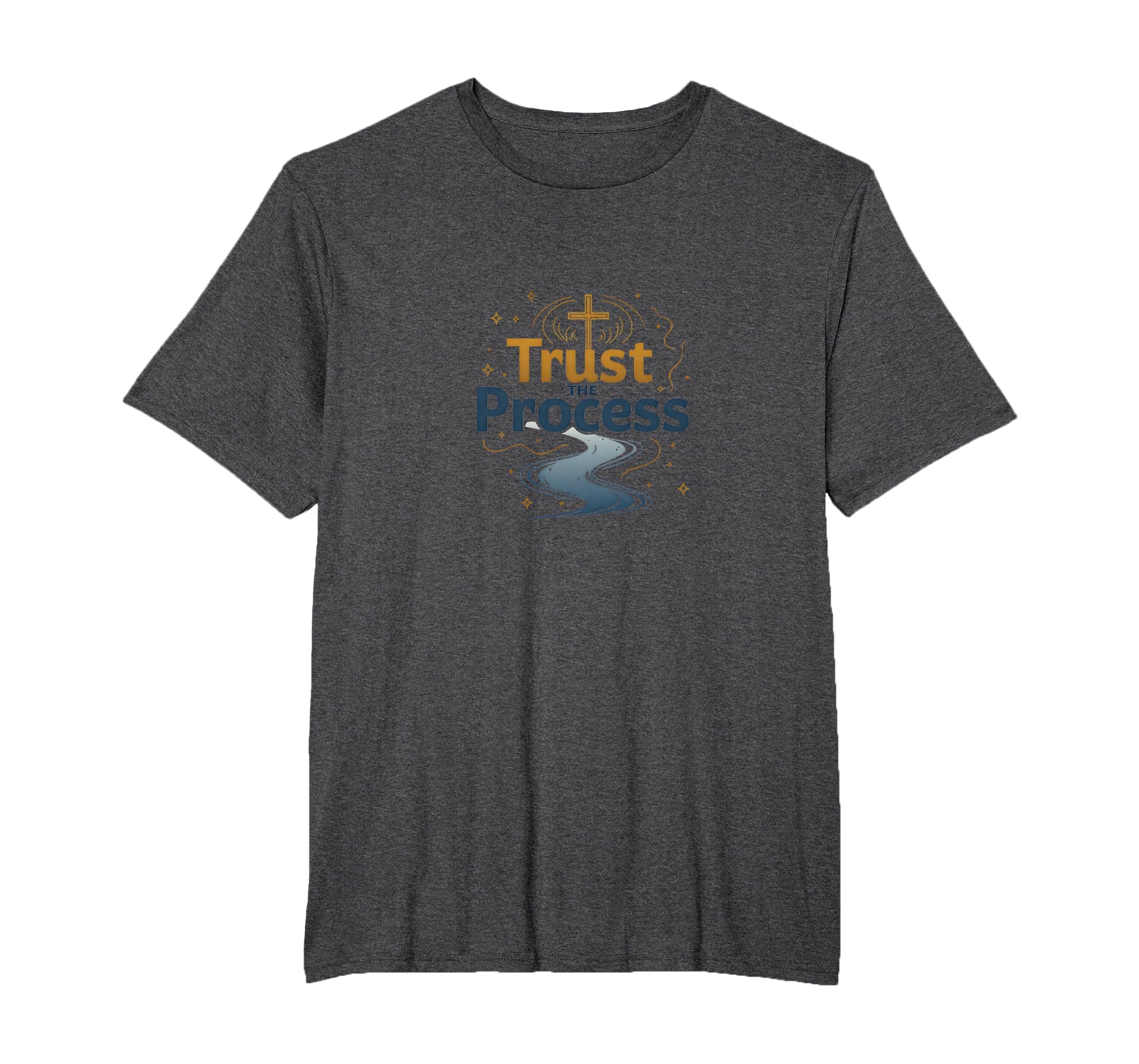 Jesus Saves Trust Process Christian T-Shirt - Graphic Print for Adults - T-Shirt, Sweatshirt, Hoodie
