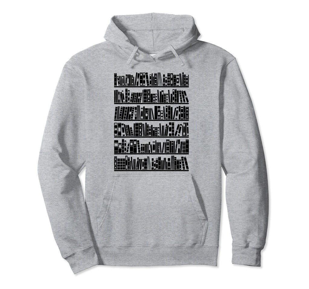 Library Book Lover Books Bibliophile Hoodie - Custom Art Print for Adults - T-Shirt, Sweatshirt, Hoodie