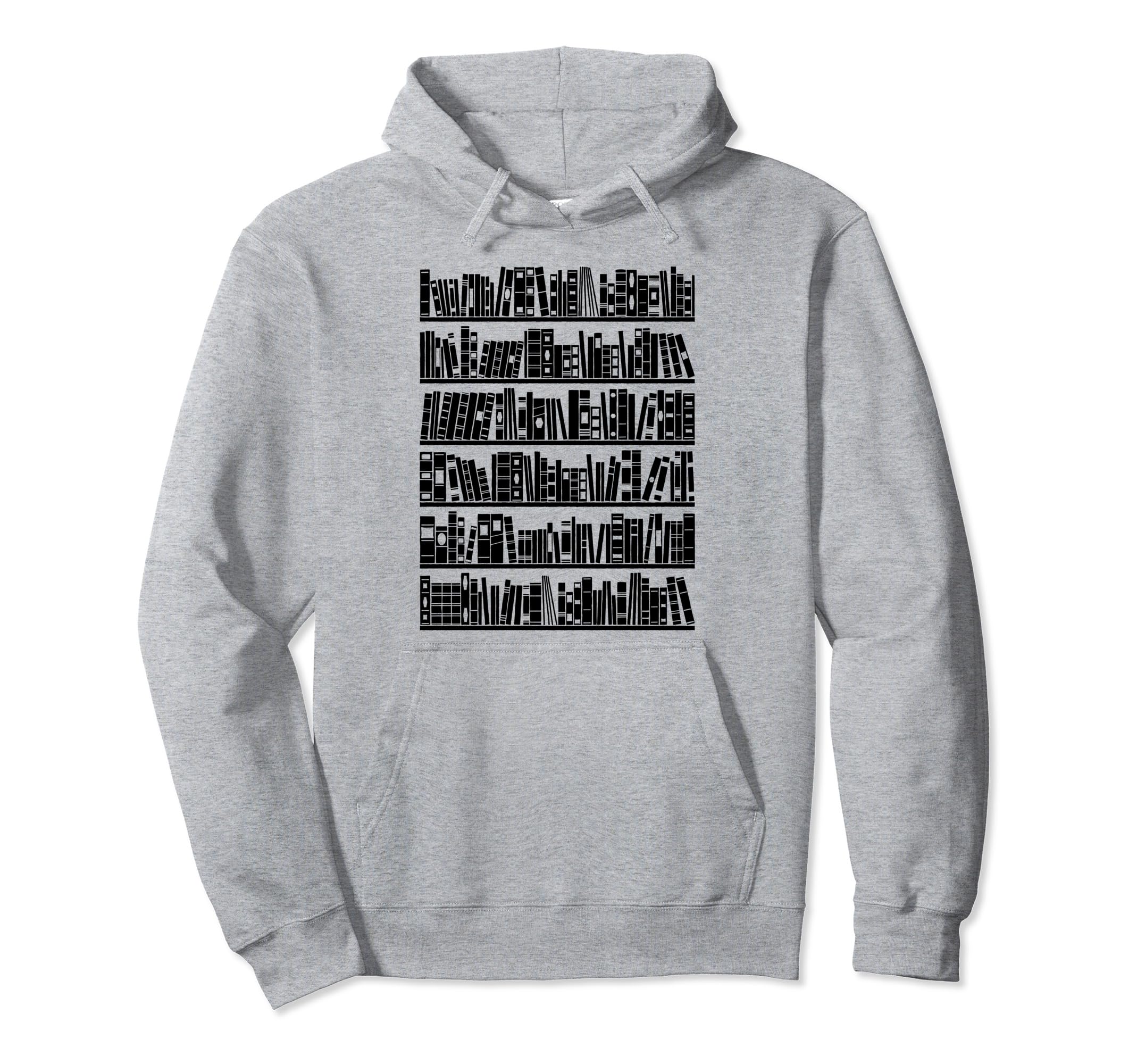 Library Book Lover Books Bibliophile Hoodie - Custom Art Print for Adults - T-Shirt, Sweatshirt, Hoodie