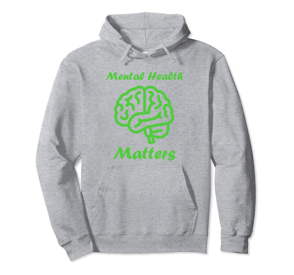 Simple Support Brain Illness Mental Health Hoodie - Novelty Apparel Unisex - T-Shirt, Sweatshirt, Hoodie