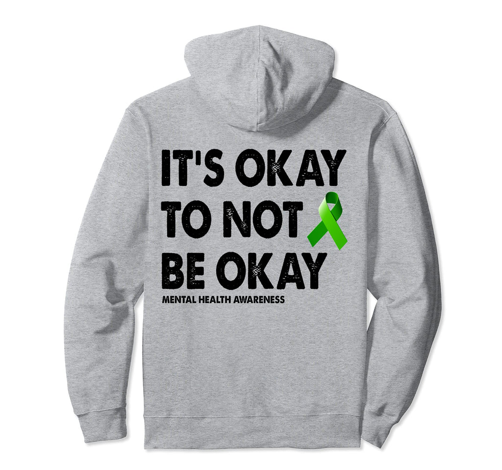 Mental Health Matters Awareness Hoodie - Custom Art Print Unisex - T-Shirt, Sweatshirt, Hoodie