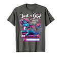 Just Who Loves Dragons And Books T-Shirt - Fun Novelty Design Unisex - T-Shirt, Sweatshirt, Hoodie