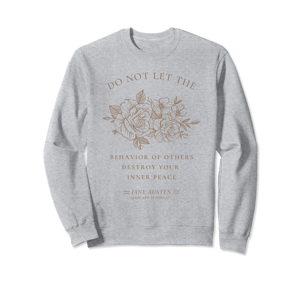 Jane Austen Sense And Sensibility Sweatshirt - Novelty Apparel Men Women - T-Shirt, Sweatshirt, Hoodie