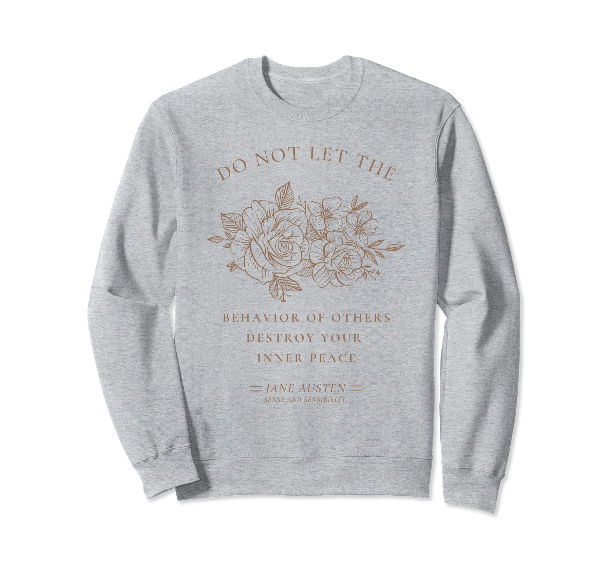 Jane Austen Sense And Sensibility Sweatshirt - Novelty Apparel Men Women - T-Shirt, Sweatshirt, Hoodie
