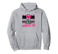 Bookreader Mom Book Lover Bookreading Hoodie - Novelty Apparel Unisex - T-Shirt, Sweatshirt, Hoodie