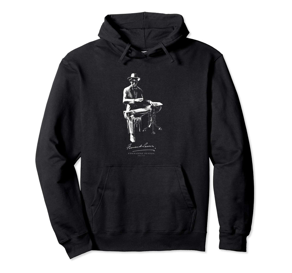Fernando Pessoa Portuguese Poet Hoodie - Unique Graphic Men Women - T-Shirt, Sweatshirt, Hoodie