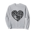 Heart Book Reading Books Bookworm Sweatshirt - Streetwear Style for Adults - T-Shirt, Sweatshirt, Hoodie