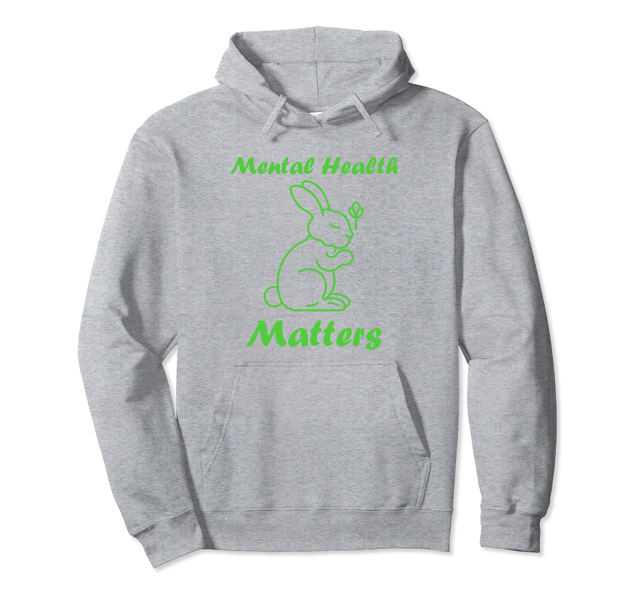 Rabbit Brain Illness Bunny Mental Health Hoodie - Unique Graphic Men Women - T-Shirt, Sweatshirt, Hoodie