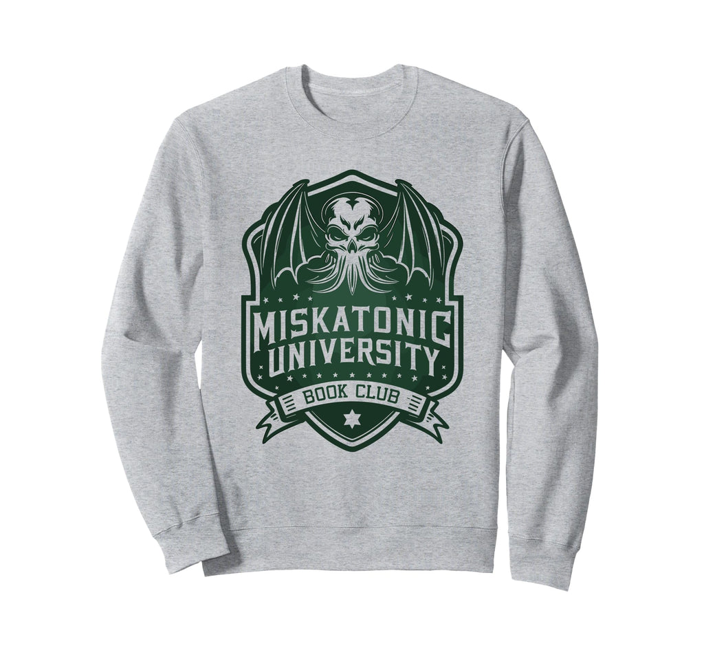 Miskatonic University Book Club Sweatshirt - Aesthetic Graphic for Adults - T-Shirt, Sweatshirt, Hoodie