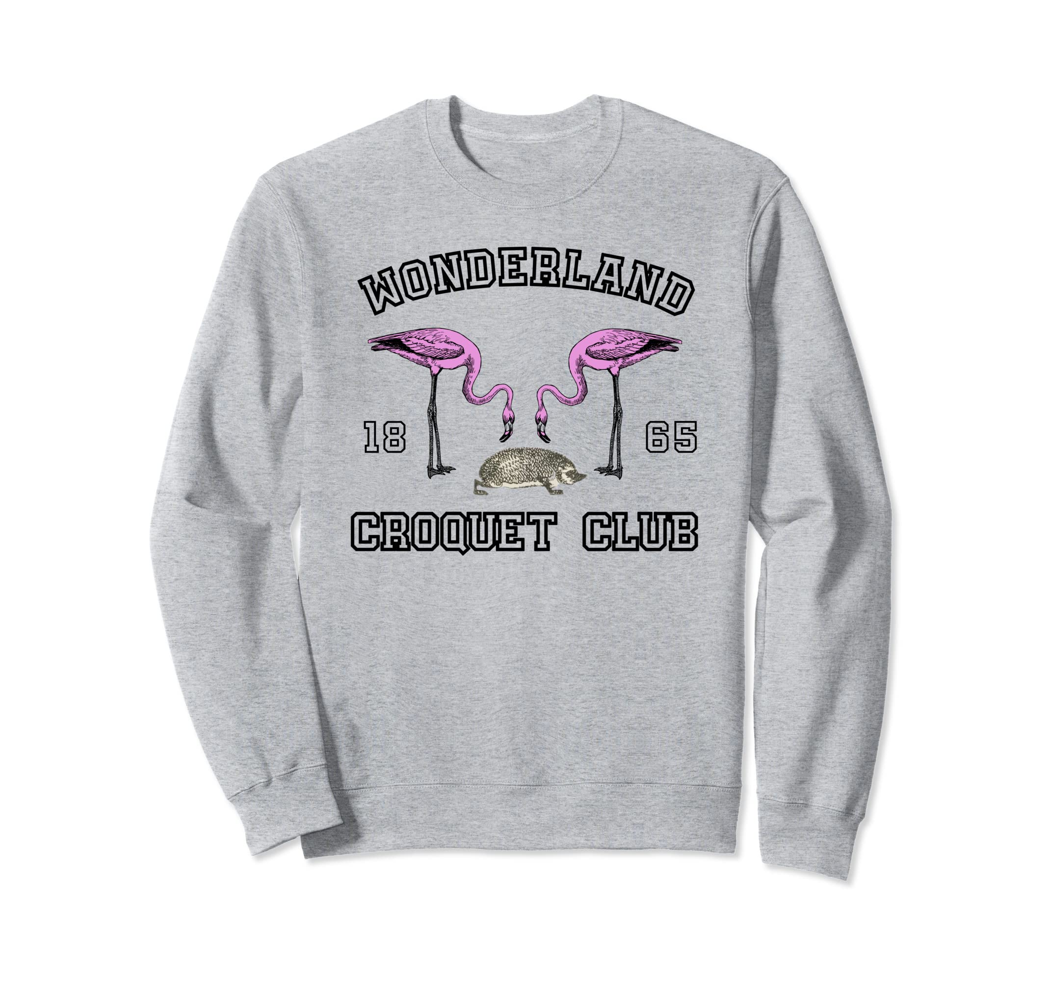 Wonderland Croquet Club Sweatshirt - Fun Novelty Design for Adults - T-Shirt, Sweatshirt, Hoodie