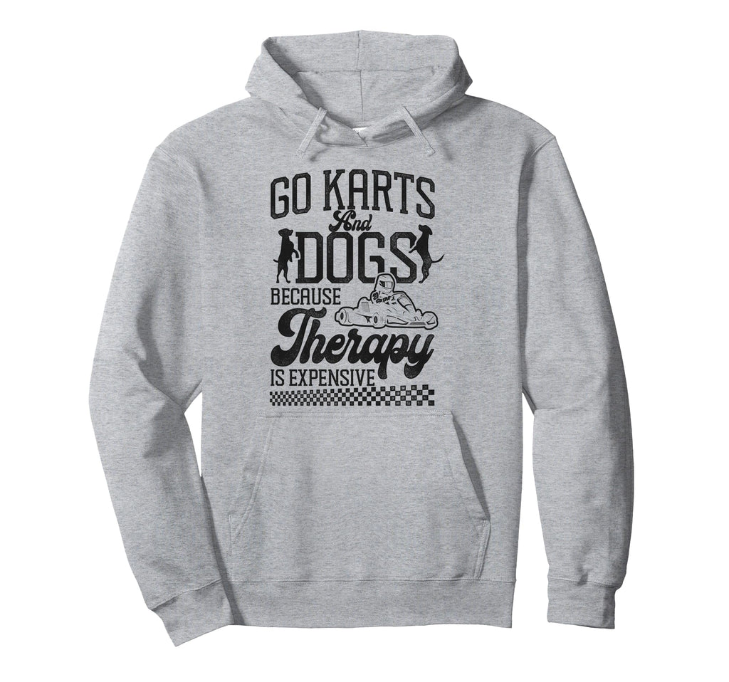 Go Kart Racing Dog Go Karts And Dogs Hoodie - Custom Art Print for Adults - T-Shirt, Sweatshirt, Hoodie