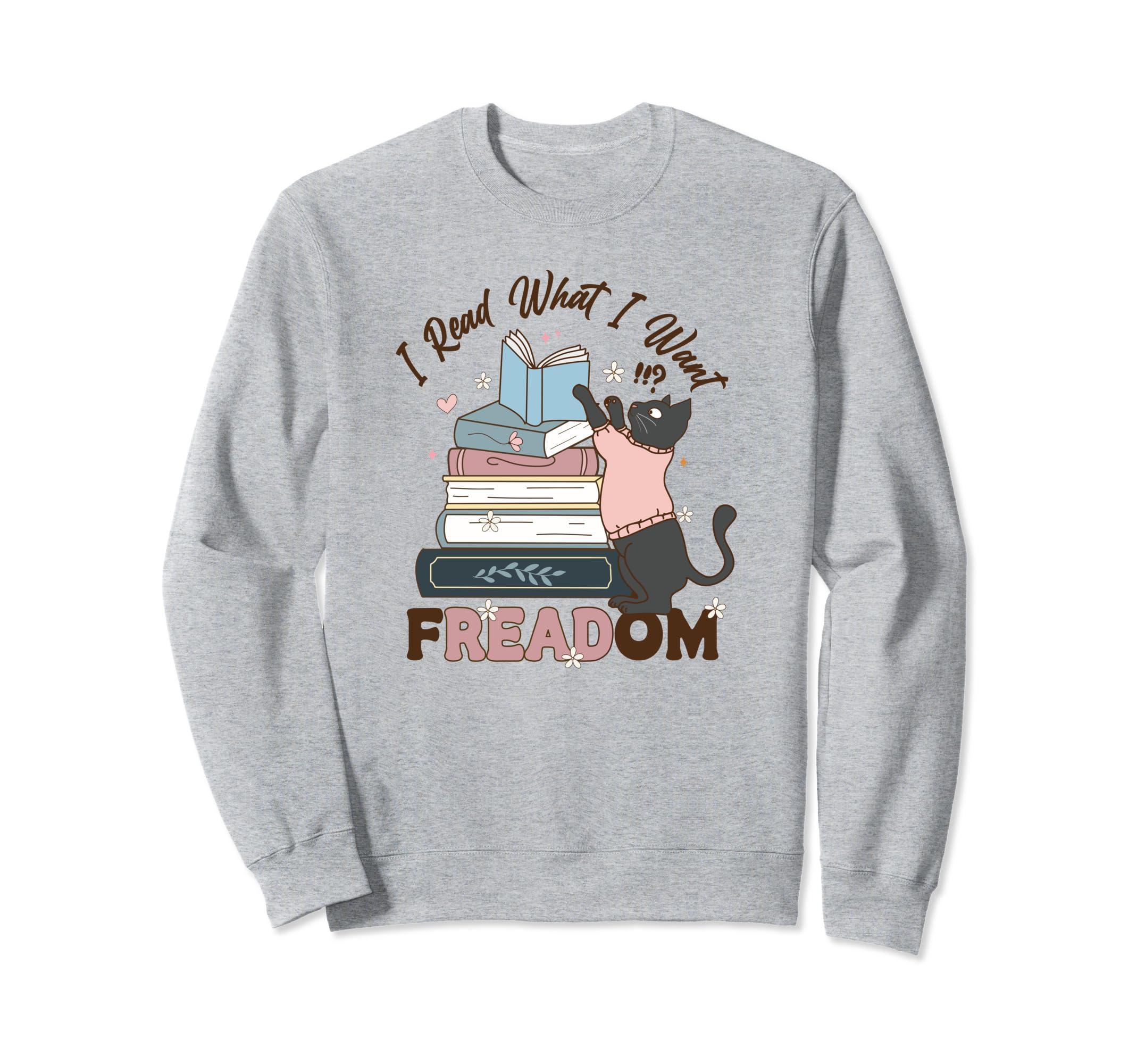 Censorship Freedom Reading Nerd I Sweatshirt - Aesthetic Graphic Unisex - T-Shirt, Sweatshirt, Hoodie