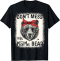 Bleached Bear Face Don't Mess With Mama Bear Tee Unisex T-shirt, Sweatshirt, Hoodie, Long Sleeve Tee - T-Shirt, Sweatshirt, Hoodie