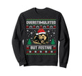 Overstimulated But Festive Possum Sweatshirt - Unique Graphic Unisex - T-Shirt, Sweatshirt, Hoodie