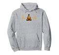 Mindfulness Buddha Heartbeat Meditation Hoodie - Custom Art Print Unisex - T-Shirt, Sweatshirt, Hoodie