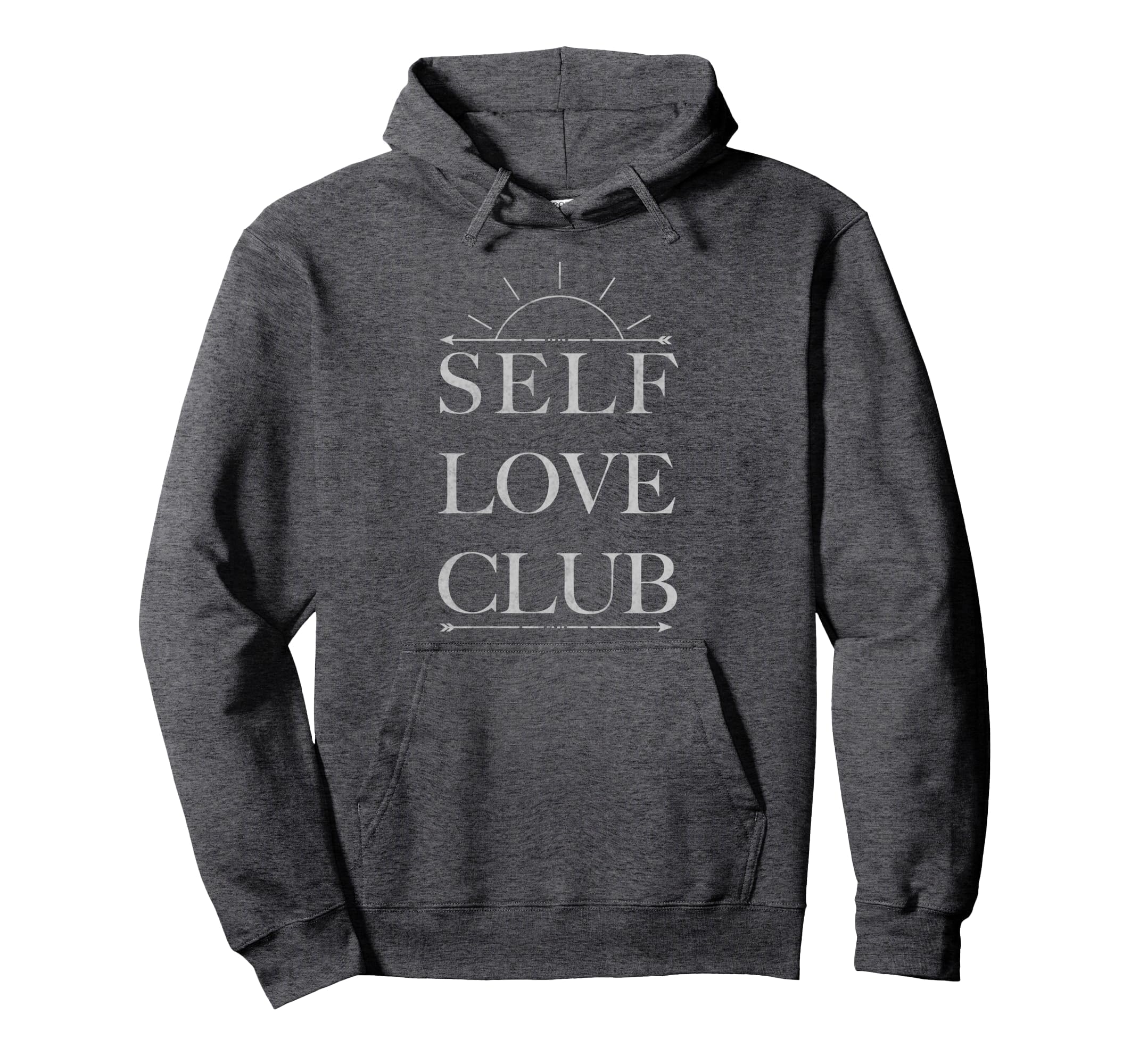 Self Love Club Sun Over Arrow Hoodie - Trendy Graphic Unisex - T-Shirt, Sweatshirt, Hoodie