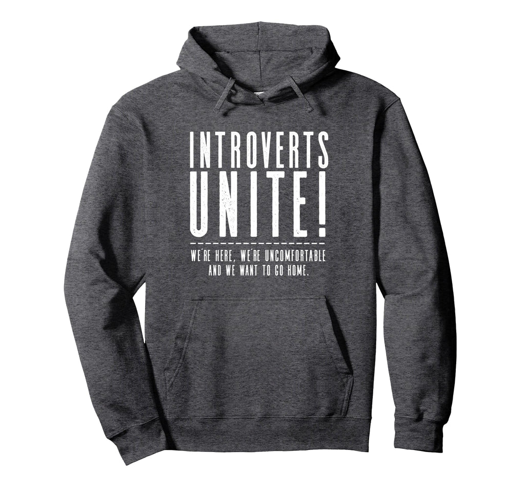 Funny Sarcastic Introvert Introverts Hoodie - Aesthetic Graphic for Adults - T-Shirt, Sweatshirt, Hoodie