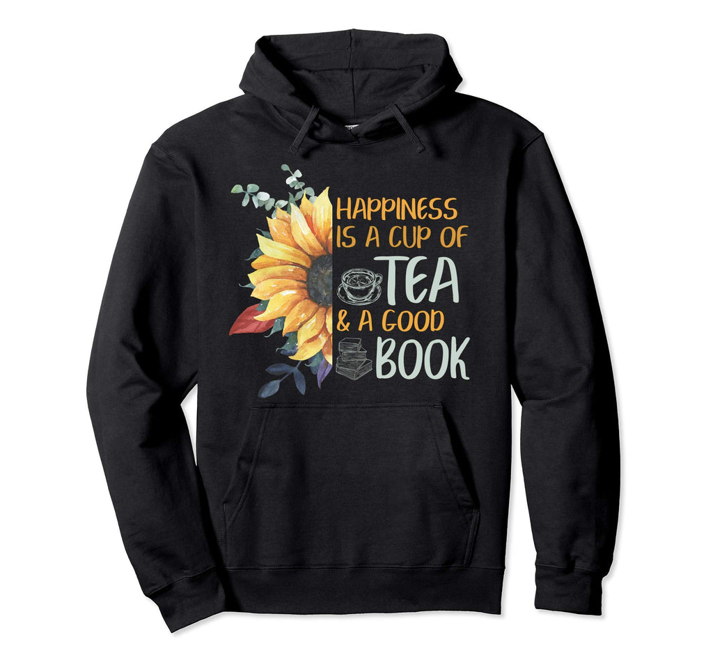 Book Nerd Tea Lover Reader Sayings Love Hoodie - Minimalist Print Unisex - T-Shirt, Sweatshirt, Hoodie