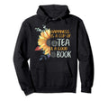 Book Nerd Tea Lover Reader Sayings Love Hoodie - Minimalist Print Unisex - T-Shirt, Sweatshirt, Hoodie